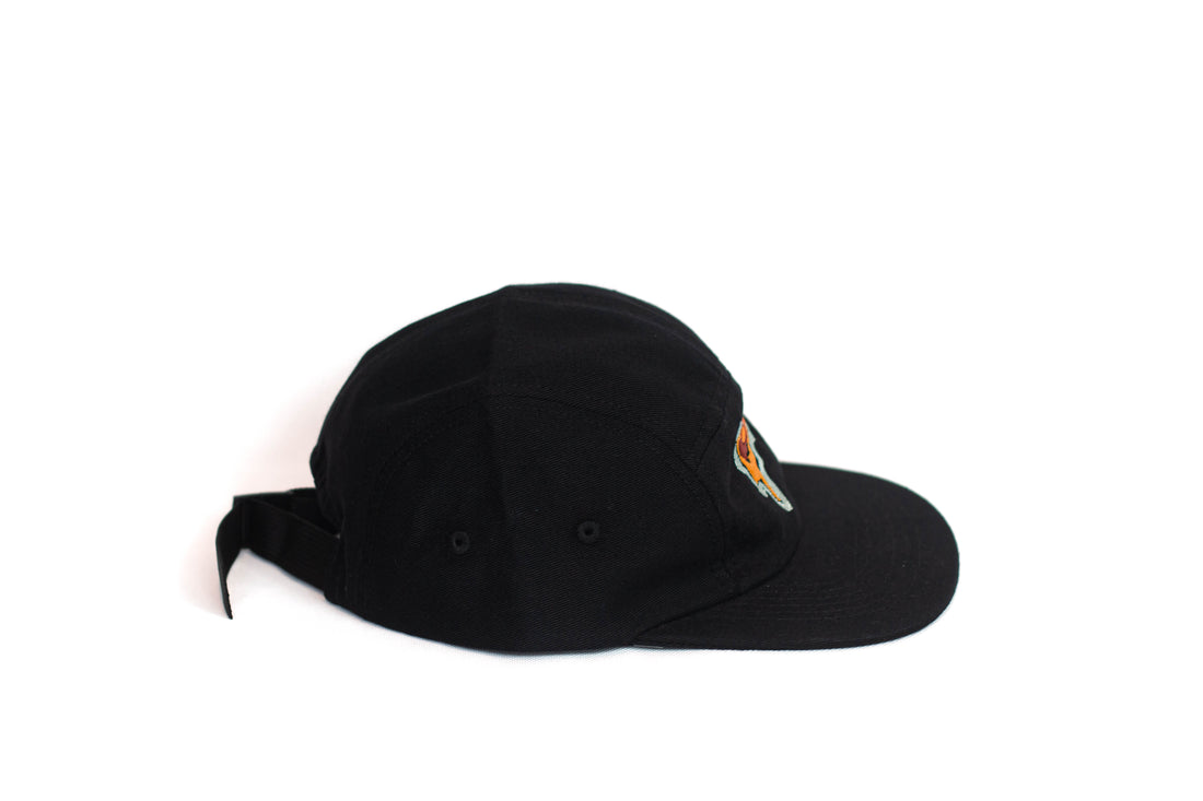 BEACHCINITY 5-PANEL HAT (BLACK)