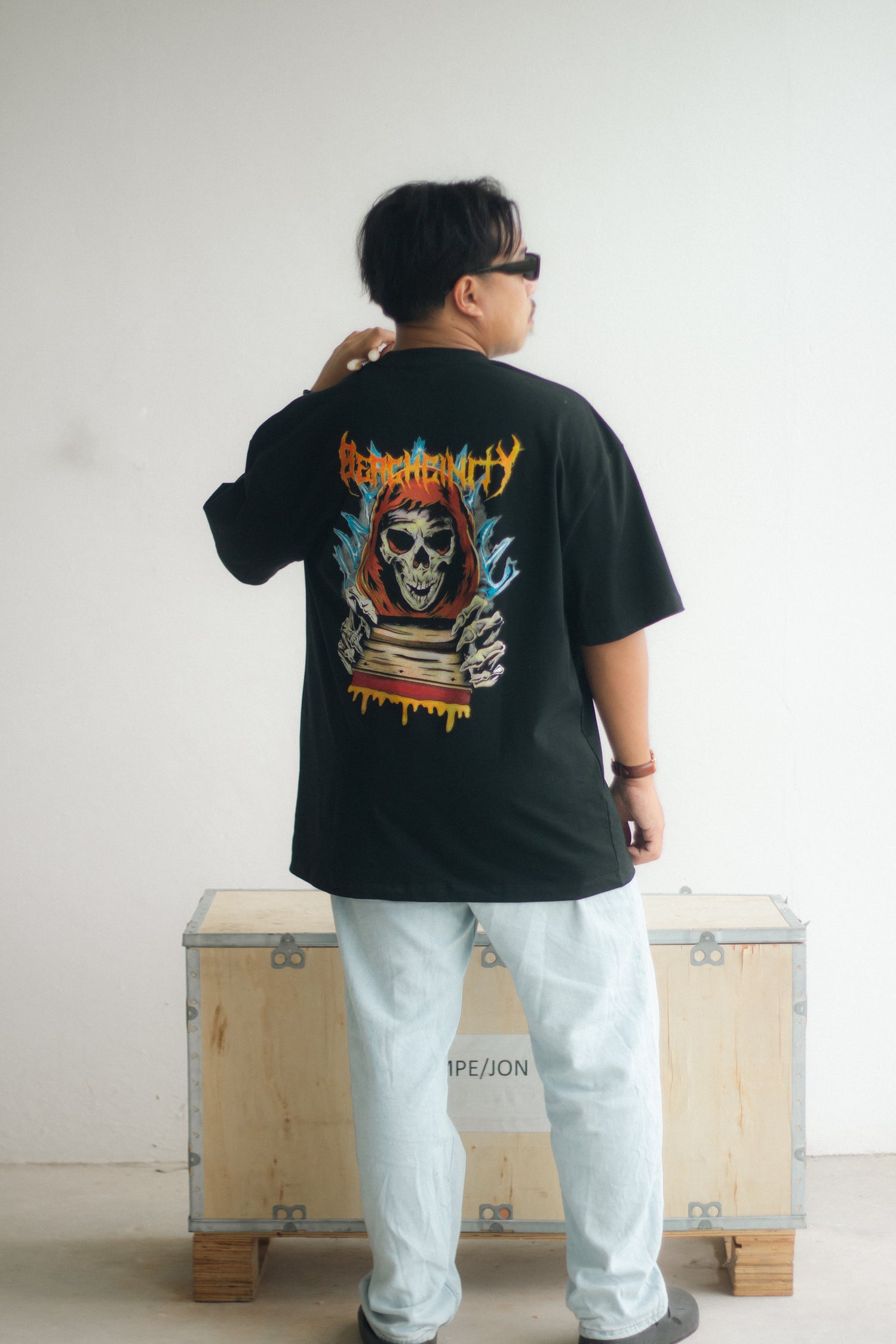 AFTERLIFE LOCAL SCREEN PRINT OVERSIZED TEE